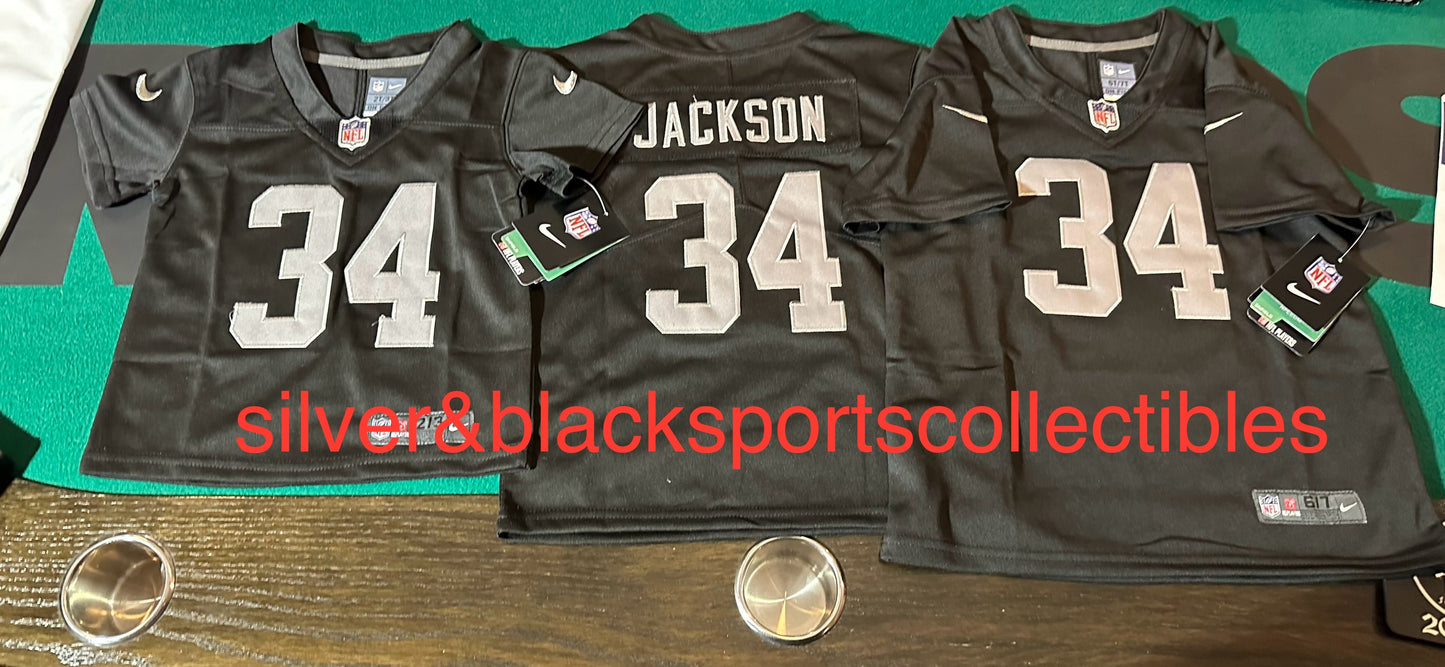 BO JACKSON STITCHED BABY/TODDLER JERSEY 2T3T - 6T7T