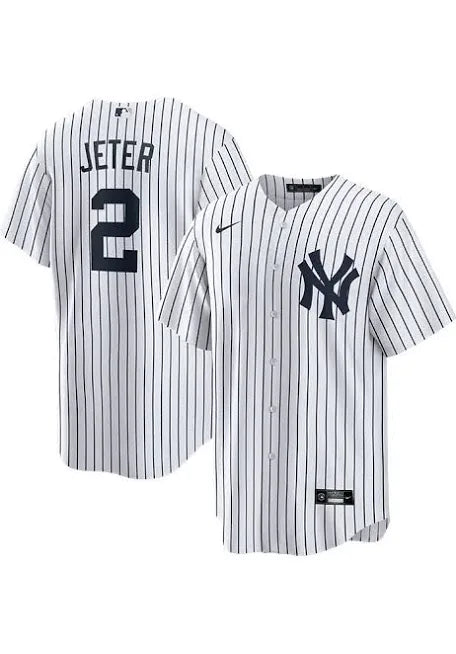 Men’s Derek Jeter White Stitched Jersey - Small up to 6XL