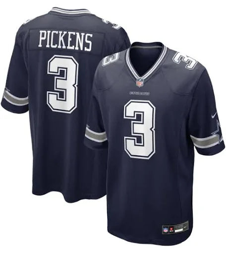 Men’s George Pickens Blue Stitched Jersey - Small up to 6XL