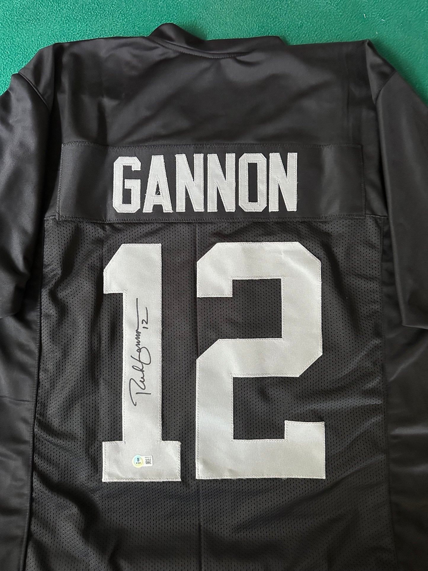Rich Gannon Autographed & Authenticated Jersey COA By Beckett