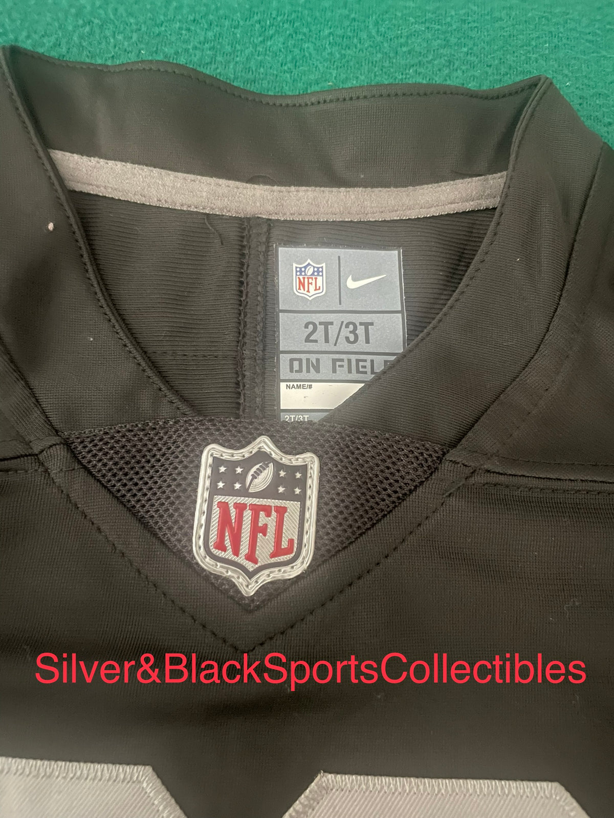 Toddler Maxx Crosby Home Black Stitched Jersey - 2T3T / 4T5T / 6T7T