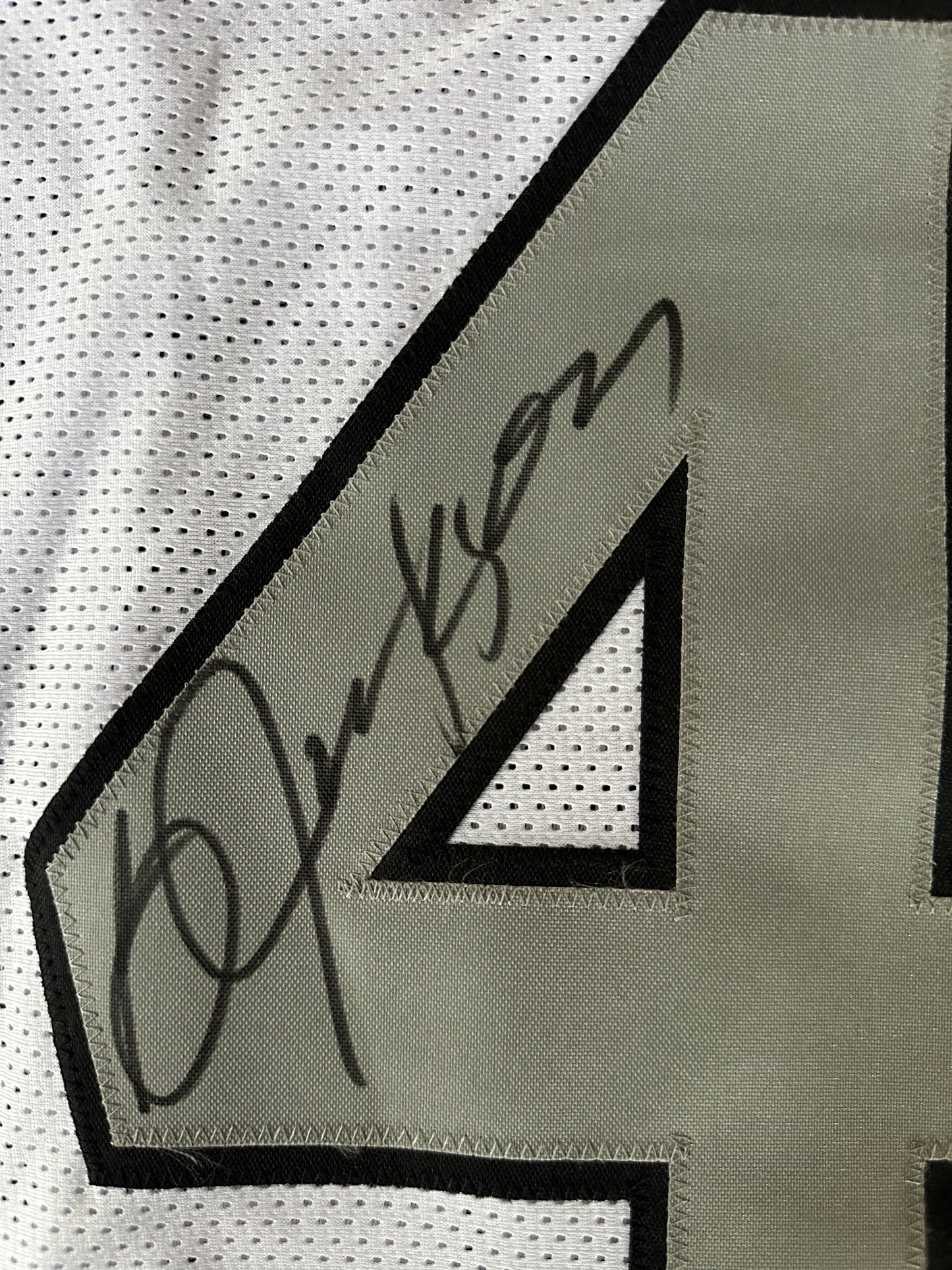 Bo Jackson Autographed & Authenticated Jersey COA By Beckett