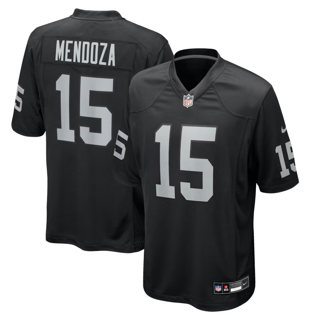 Youth Fernando Mendoza Black Home Stitched Jersey Small, Medium, Large, X-Large