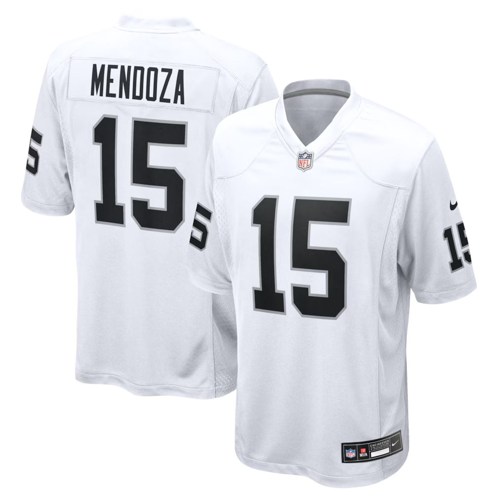 Youth Fernando Mendoza White Stitched Jersey Small, Medium, Large, X-Large