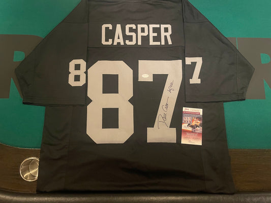 Dave Casper Autographed & Authenticated Jersey