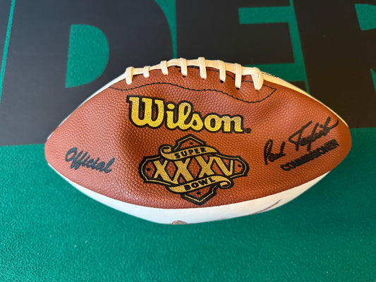 John Madden Super Bowl XXXV Wilson Autographed Tiburon EA Sports Extremely Rare Football No COA GTP (Guaranteed to Pass)