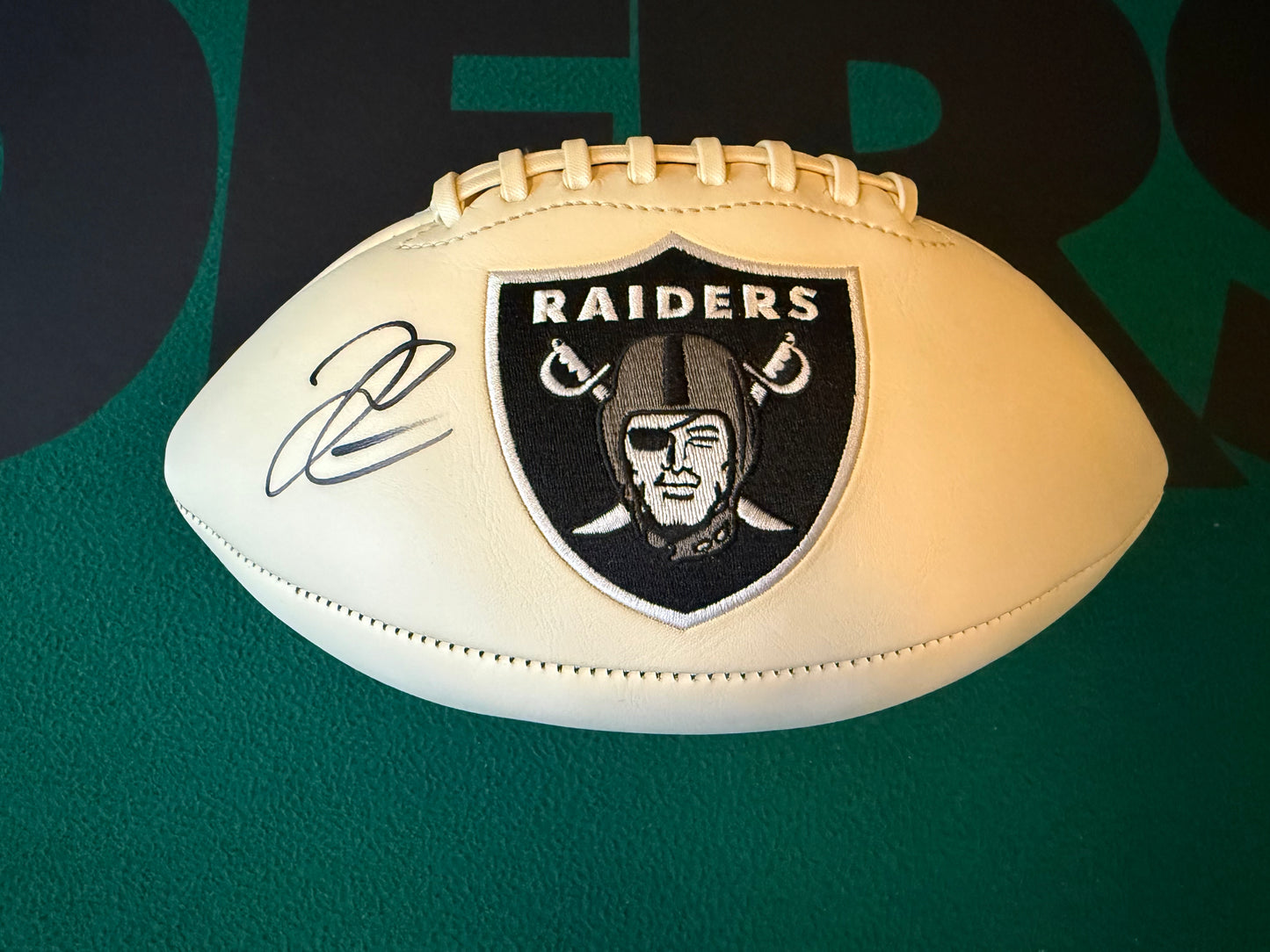Derek Carr Autographed No COA GTP (Guaranteed to Pass)