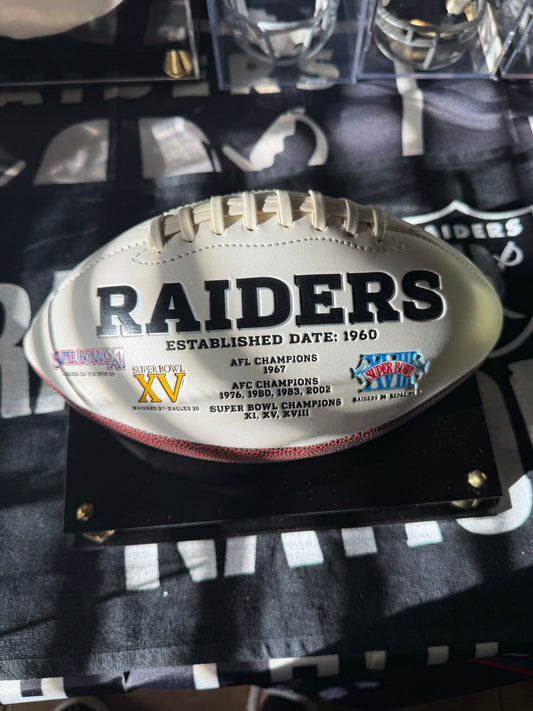 Derek Carr Autographed & Authenticated Football COA By Envoy Collectables