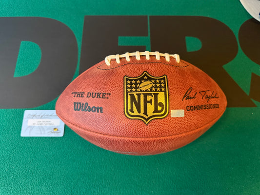 Jon Gruden “The Duke” Autographed & Authenticated Football Palm Beach Autographs COA