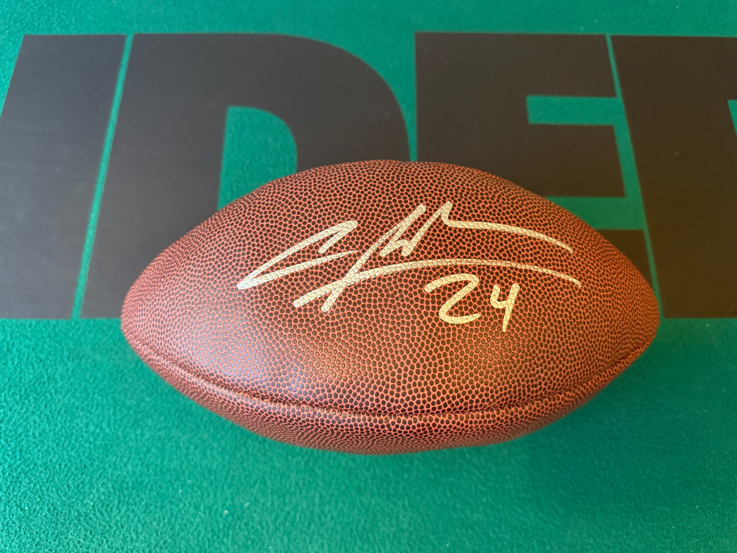 Charles Woodson Autographed Football No COA GTP (Guaranteed to Pass)