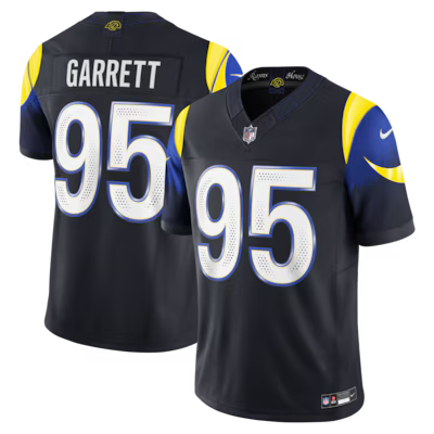 Men's Myles Garrett Rivalries Black Stitched Jersey - Small up to 6XL