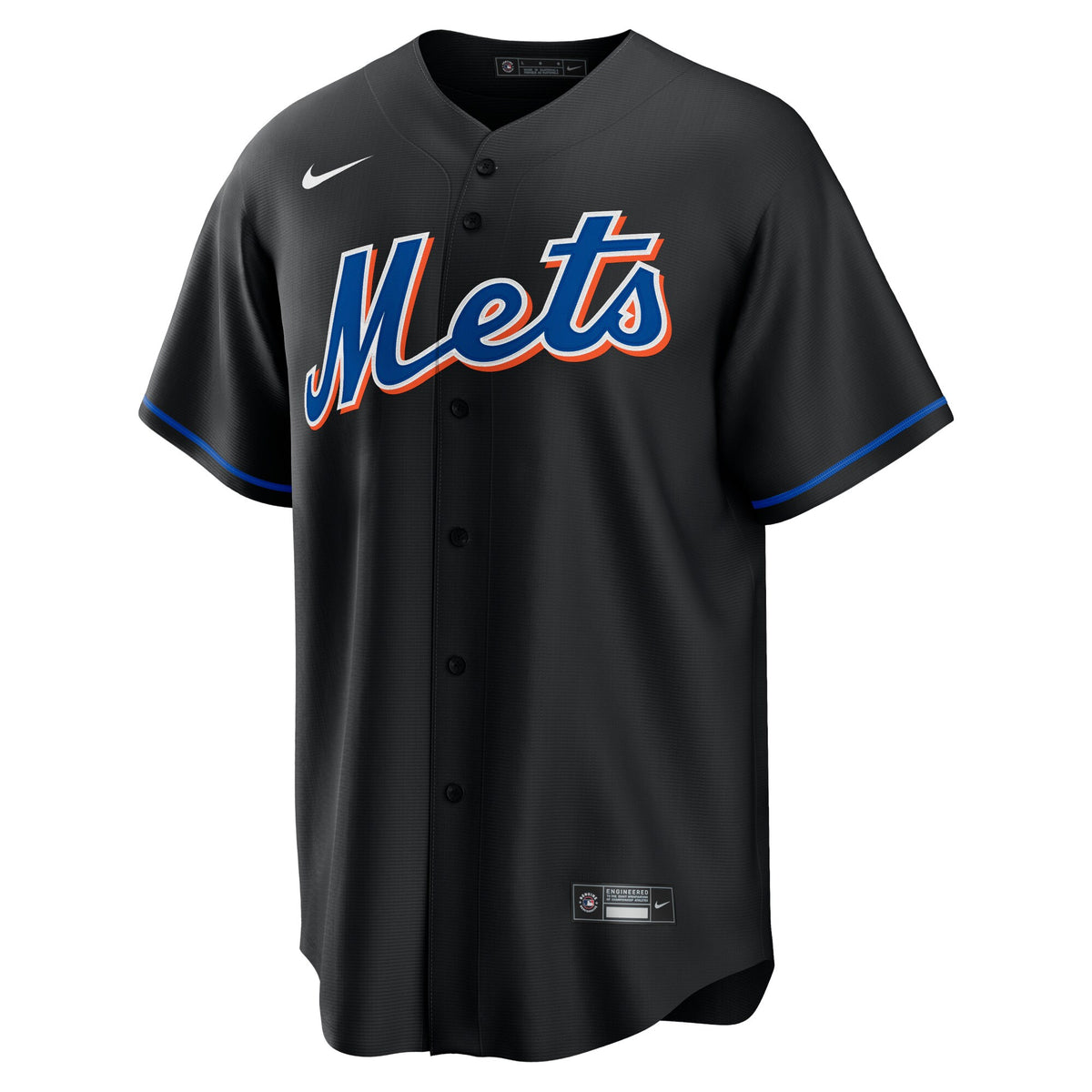 Men's Mike Piazza Alternate Black Stitched Jersey - Small up to 6XL