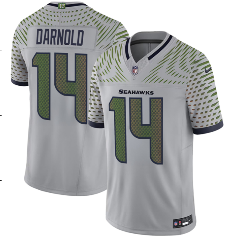 Men’s Sam Darnold White Stitched Jersey - Small up to 6XL