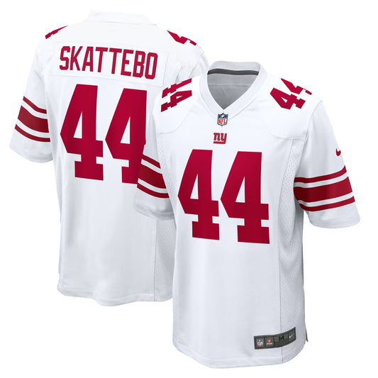 Men’s Cam Skattebo White Stitched Jersey - Small up to 6XL