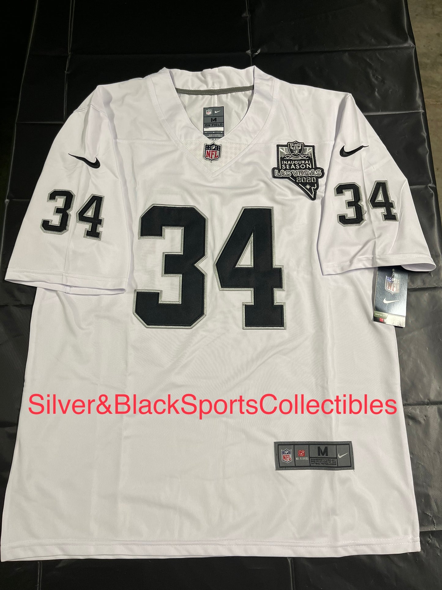 MEN'S LAS VEGAS RAIDERS STITCHED JERSEY SIZES S-6XL –  Silver&BlackSportsCollectibles