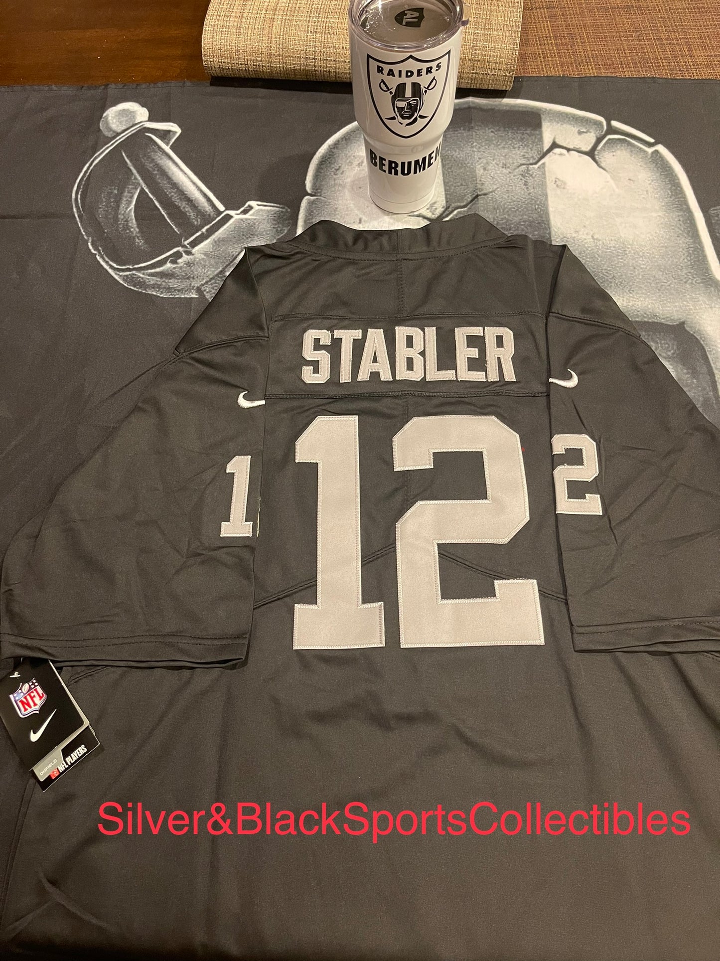 MEN’S LAS VEGAS RAIDERS STITCHED JERSEY SIZES S-6XL